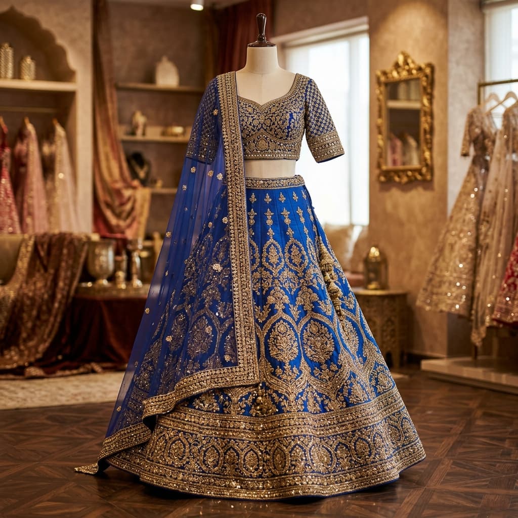 Royal Blue Wedding Set