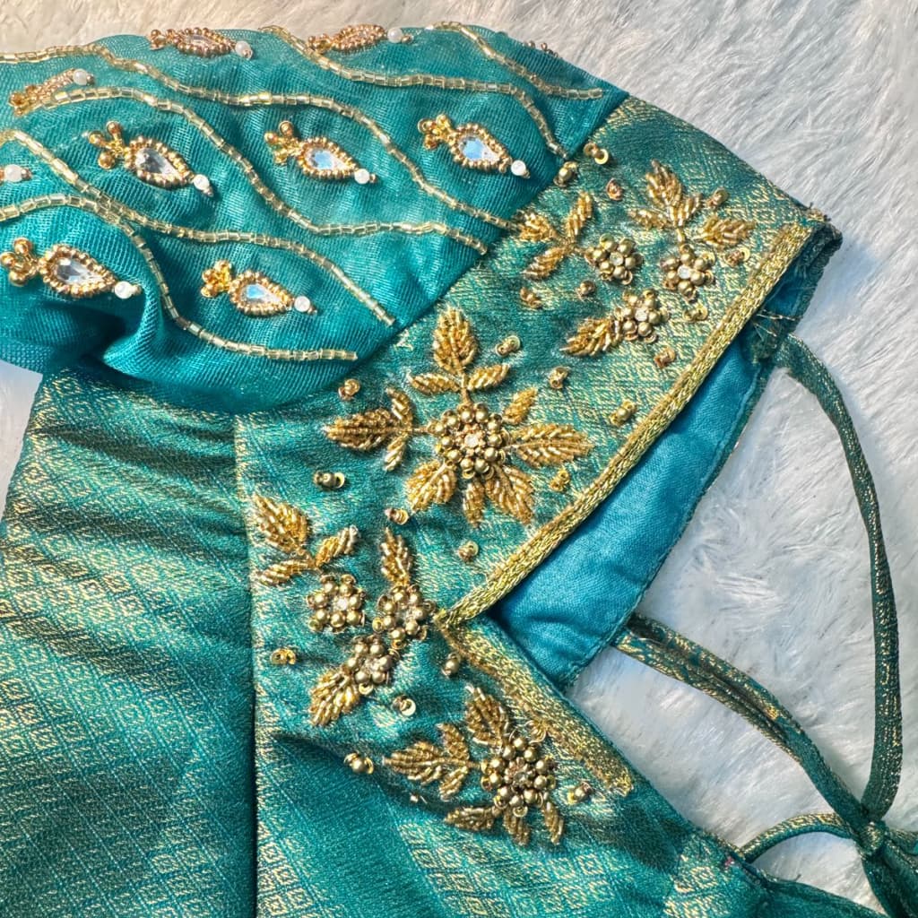Floral Heritage Bridal Blouse