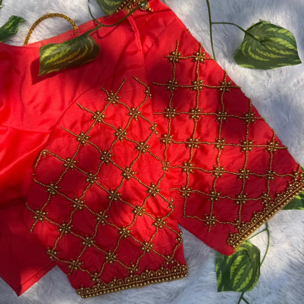 Kundan Work Blouse