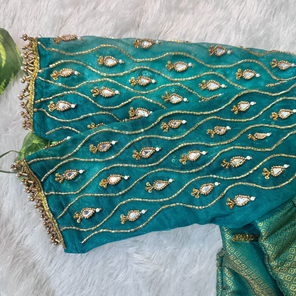Net Dupatta Border